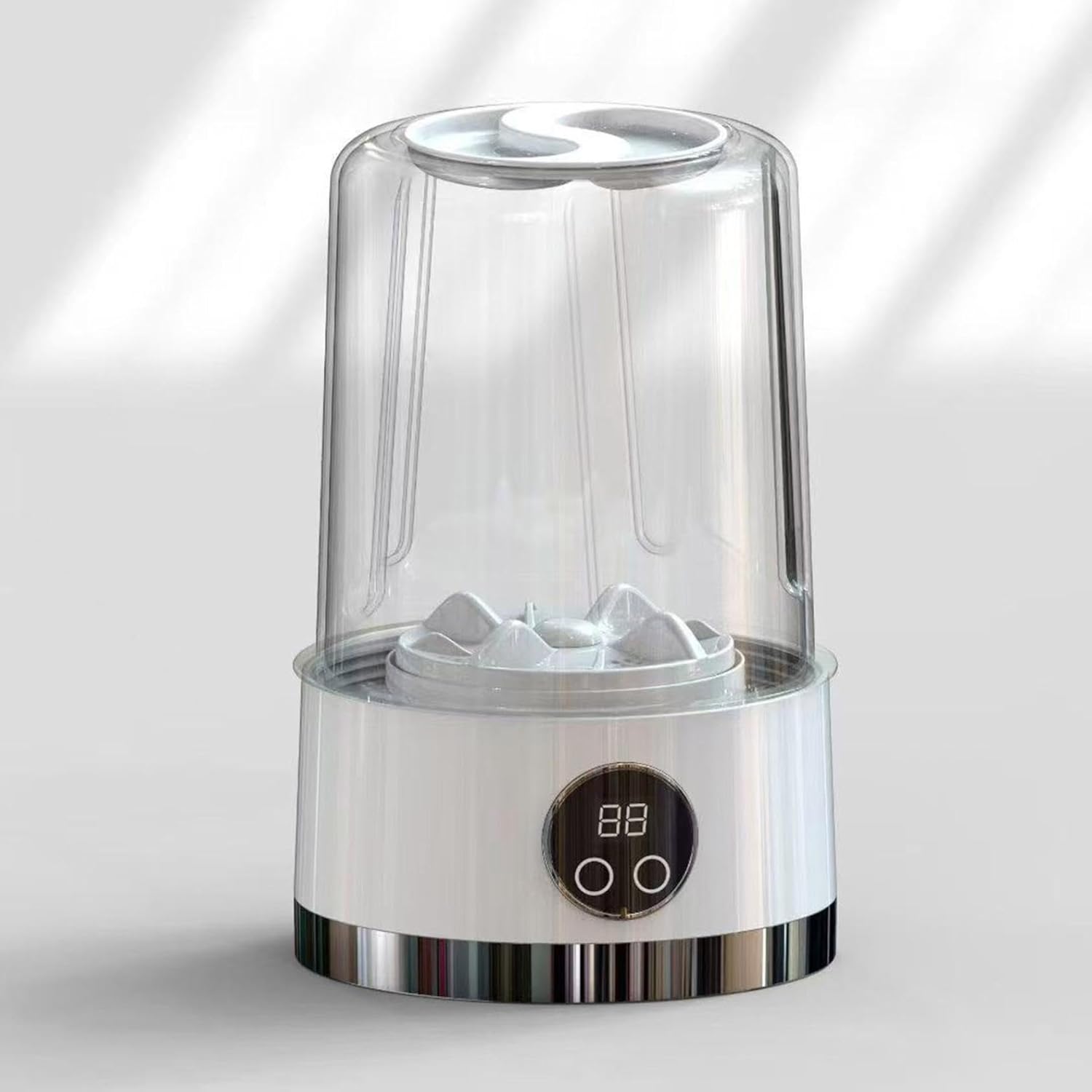 2025 Upgraded Mini Washing Machine,Underwear Washer,Portable Rechargeable Cordless Mini Washing Machine,Laundry Cups For Bras, Underwear, Socks, Clothes And Camping Rv Trips(White) (White)