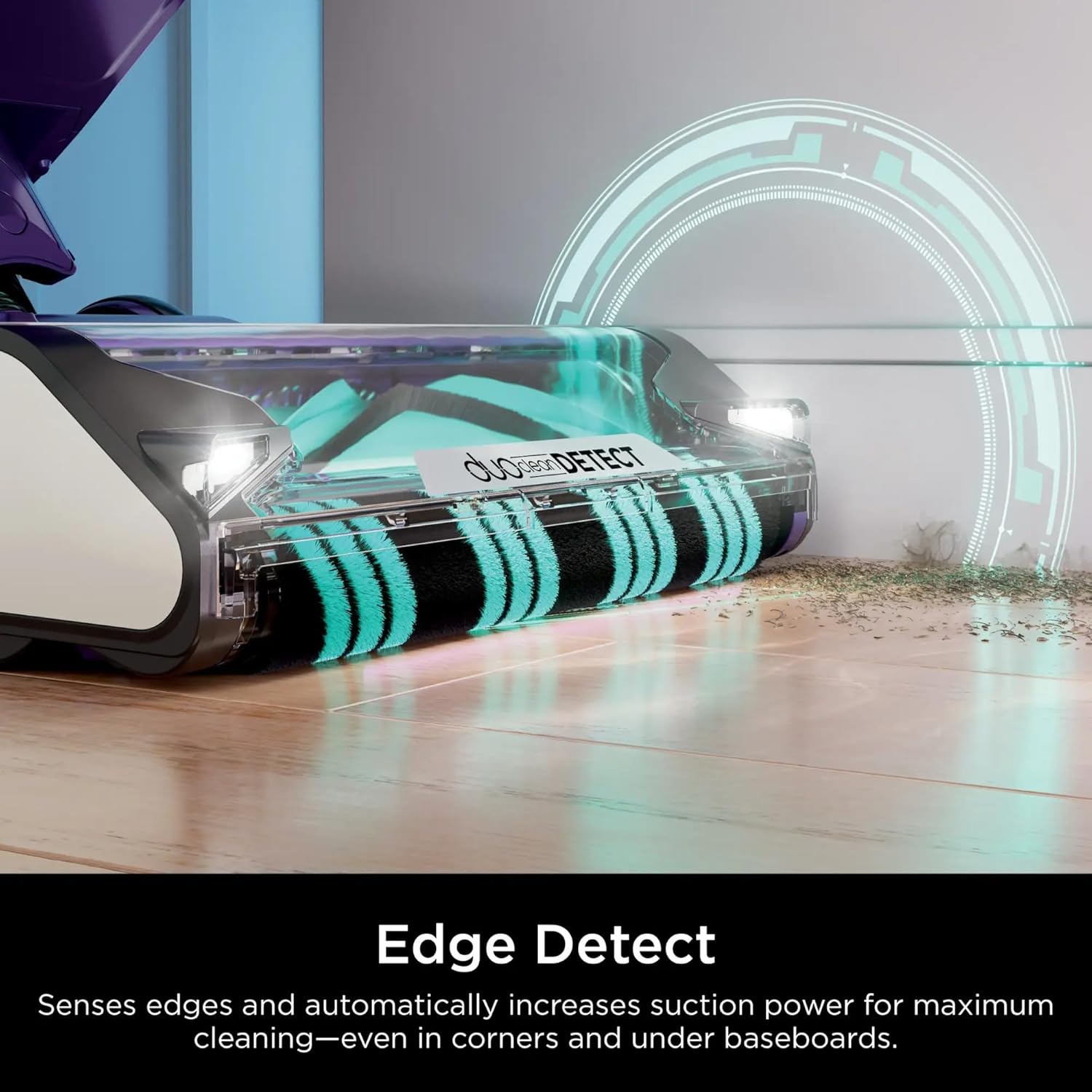 SHARK AZ4002W POWERDETECT Upright Vacuum Cleaner with DuoClean Technology, Odor Neutralizer Technology, Powered Lift-Away, Self Cleaning Brushroll, Anti-Allergen Complete Seal (Renewed)