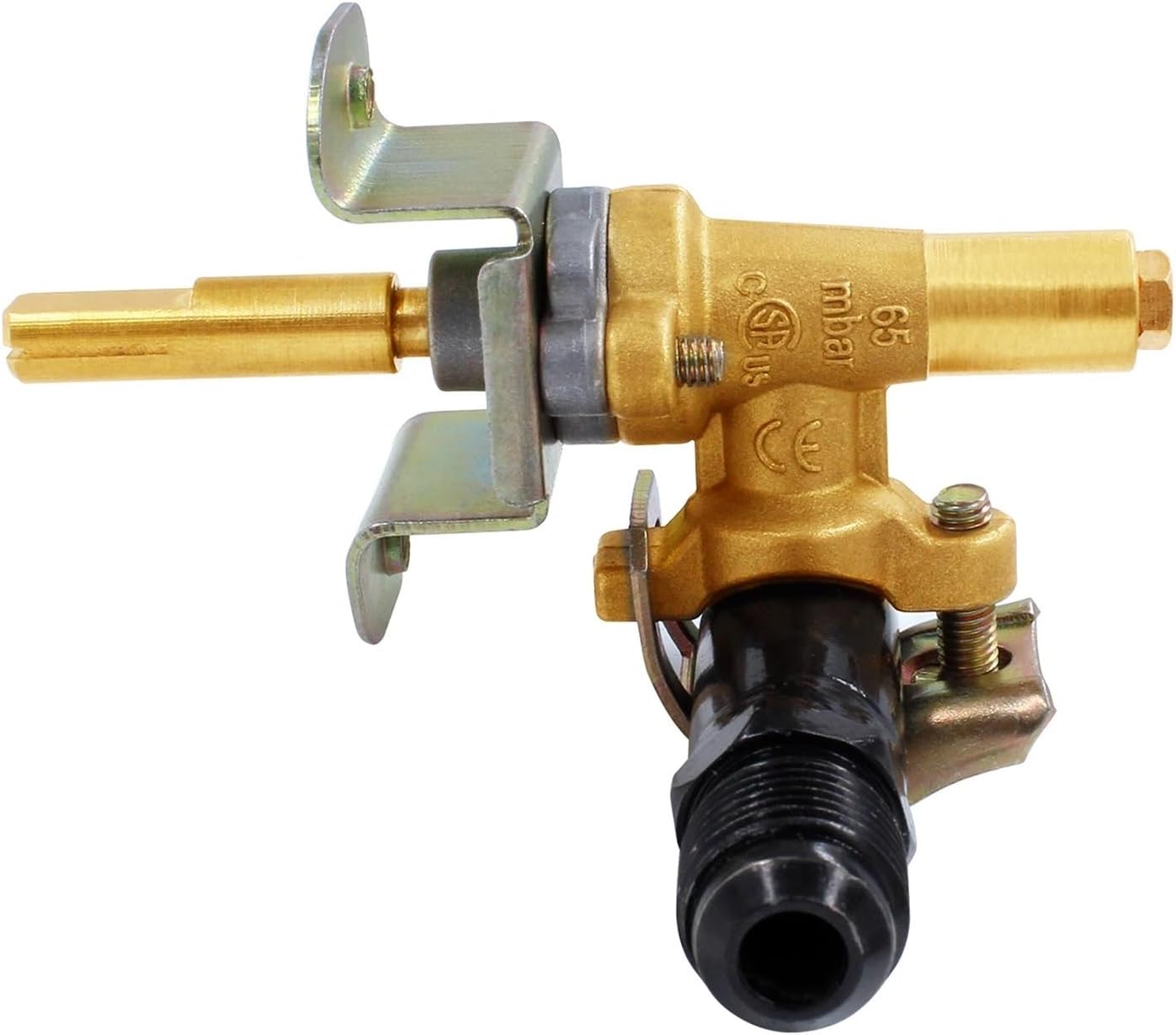 Gas Fire Pit Brass Control Valve Parts with 3/8
