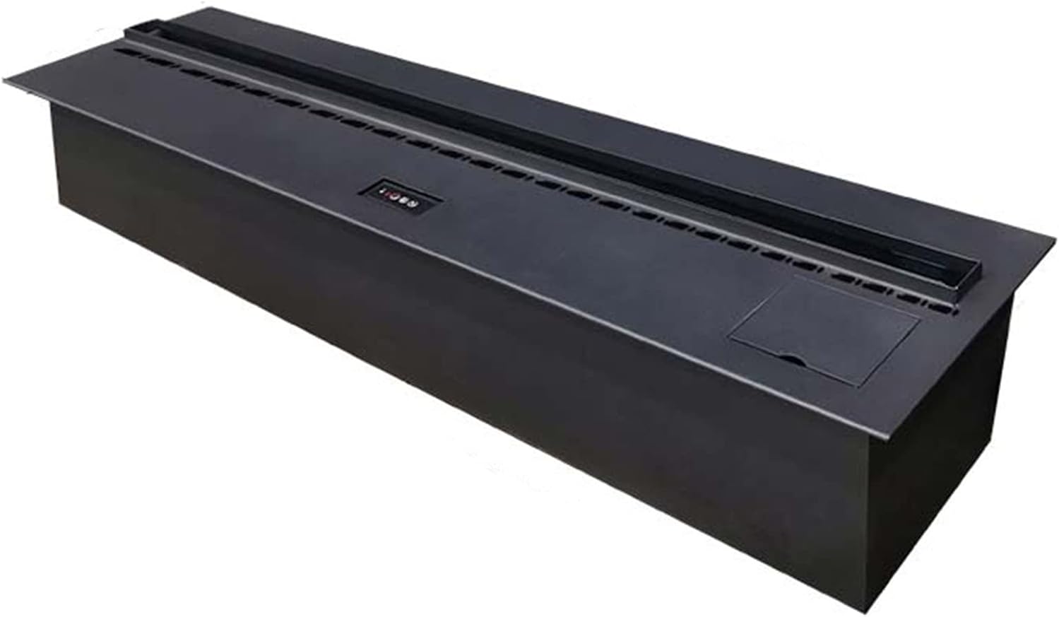 3D Water Vapor Fireplace with Humidifier Flame Embedded Home Decor Electric Fireplace, Simulate 3D Flame, Adjustable LED Flame, 3mm Panel(700mm)