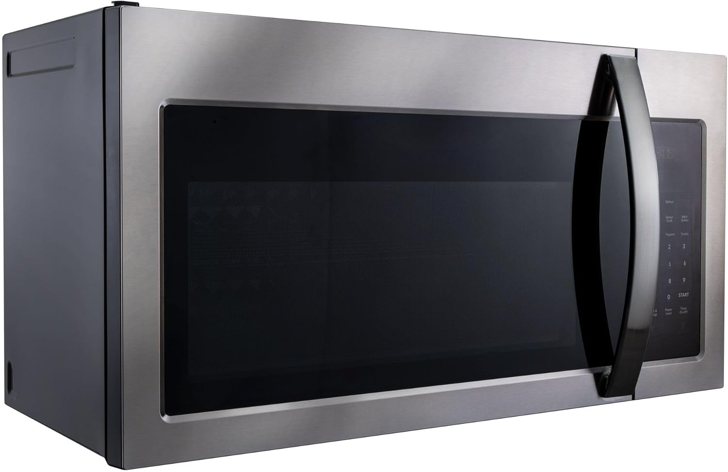 Tough Grade 1.48 Cu. Ft. Stainless Steel Over-the-Range Convection Microwave Oven | 120V | Touchpad Controls, +30 Sec Instant Start, Rear Vent Option, 13.5