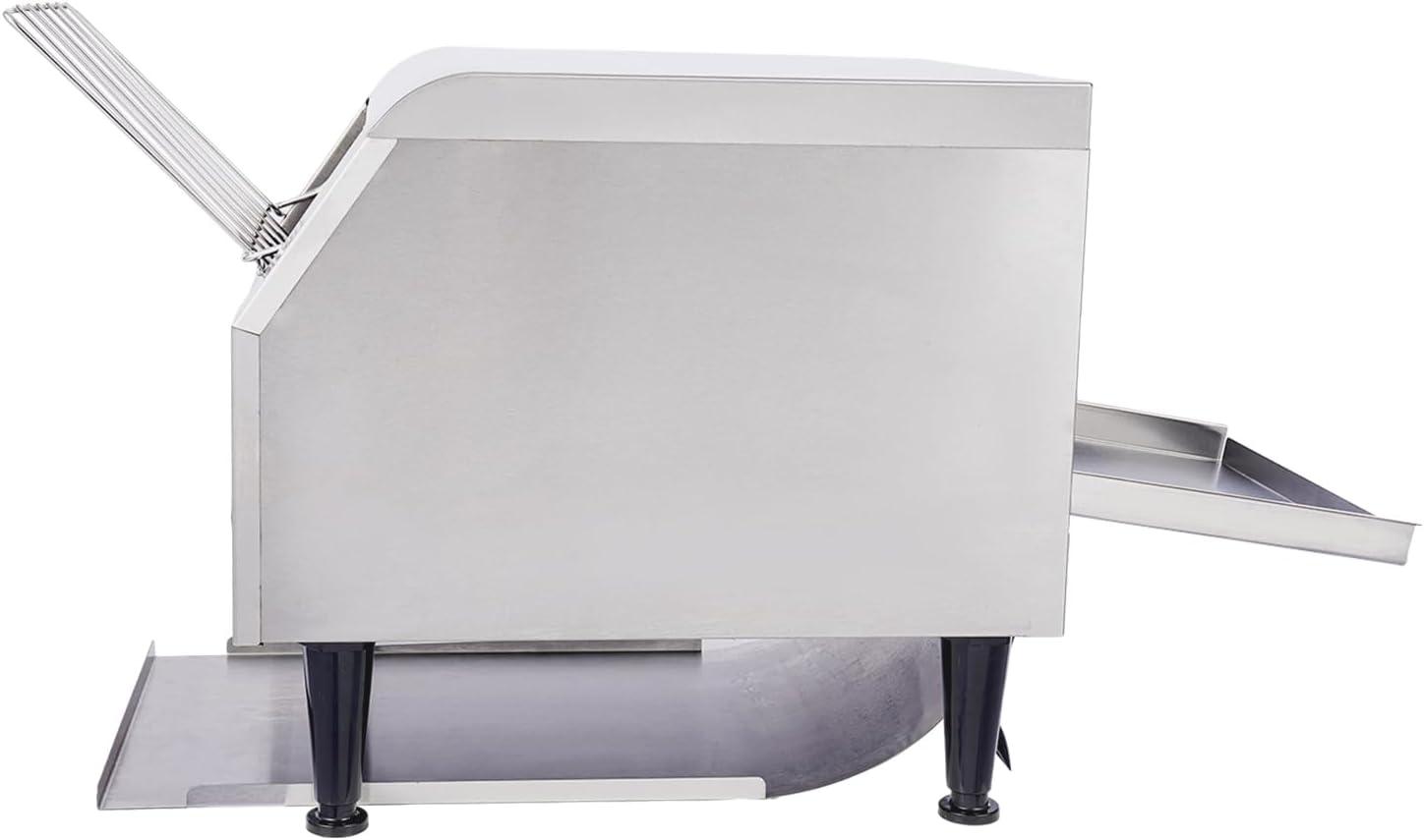 Commercial Conveyor Toaster, 300 Slices/Hour, Restaurant Coffe Shop Conveyor Toaster Warming Oven for Bun Bagel Bread