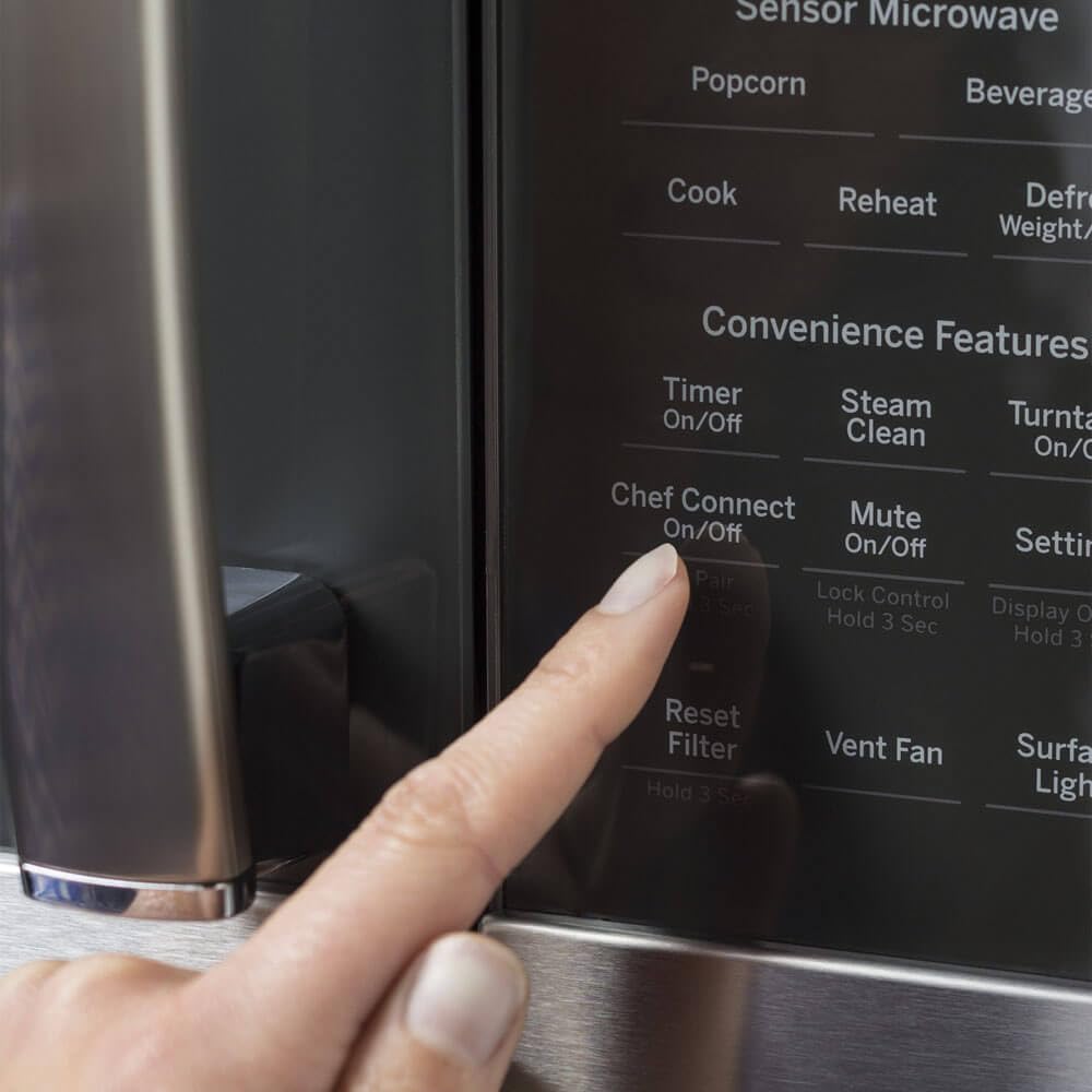 GE Profile 1.7 cu. ft. Over The Range Microwave in Stainless Steel with Air Fry PVM9179SRSS