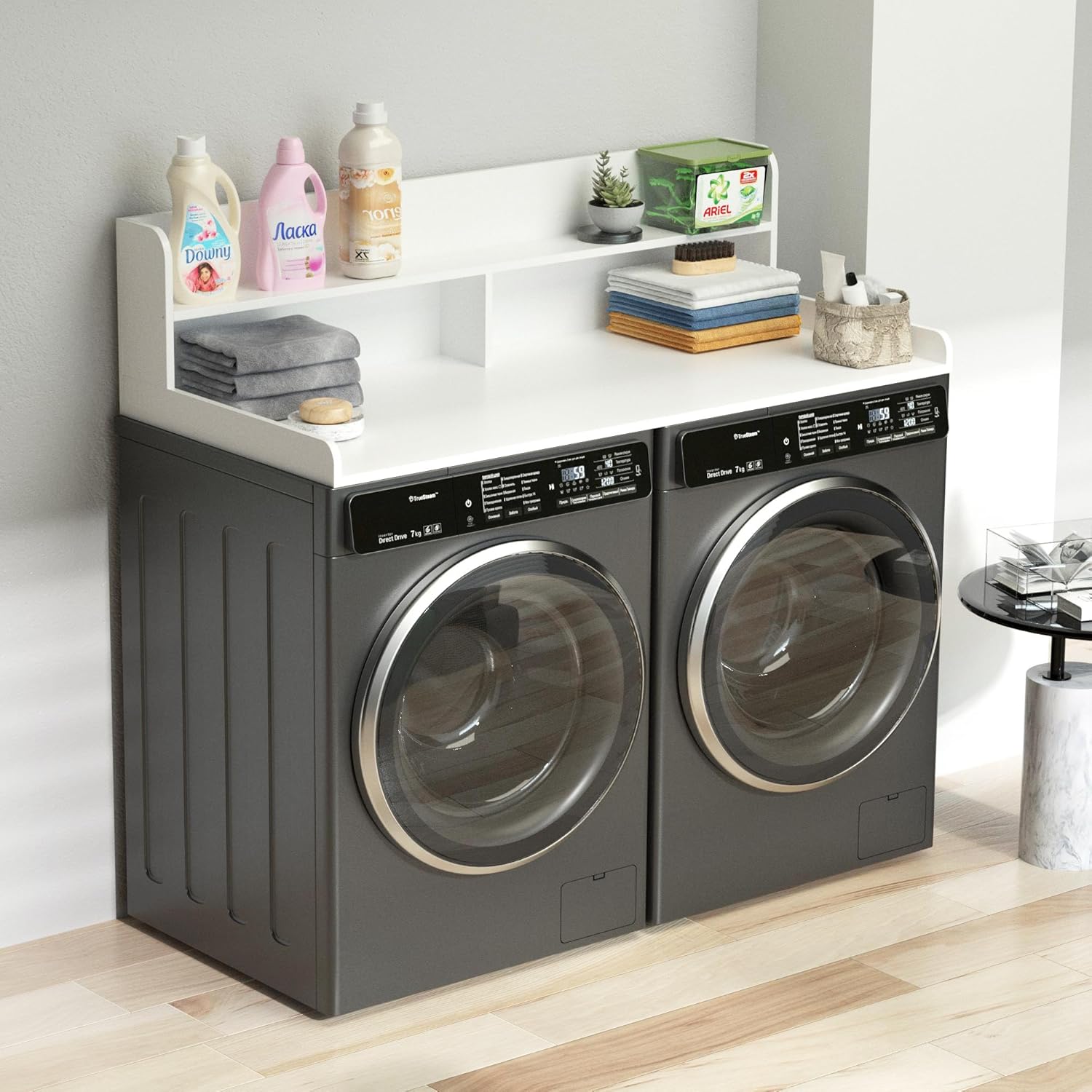 Washer Dryer Countertop with Non-Slip Pads, 2.75