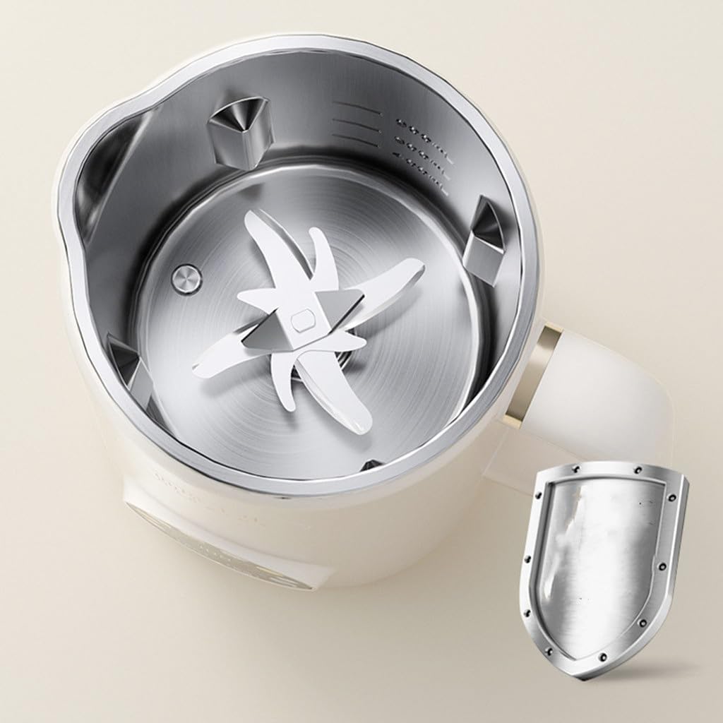 Household Portable Soybean Milk Machine Automatic Multi-function Juicer Anti-paste Bottom