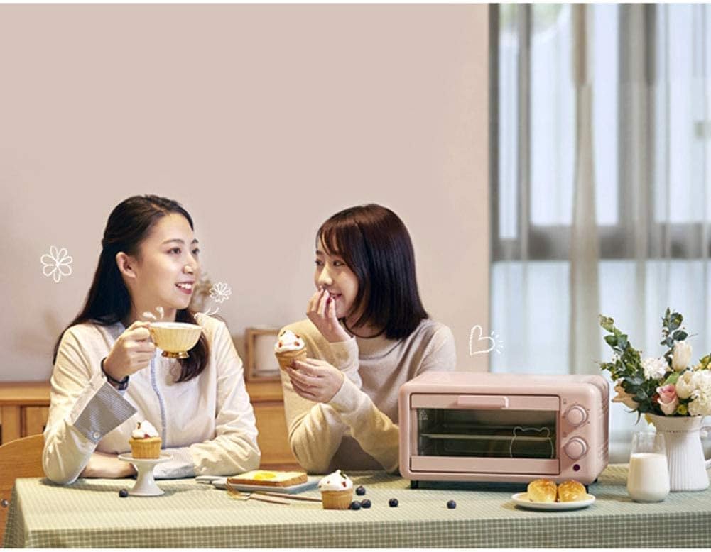 oven mini oven air fryer oven Mini Toaster Oven Frying Pan Mini Baking Oven, Convection Toaster Oven with Timer, Broil, Can Bake Pizza, Toast, Bagels, Pizza Toaster Oven Air Fryer,