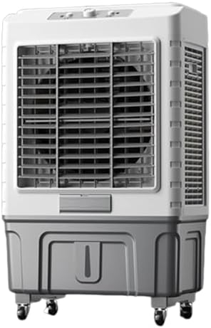 Evaporative Air Cooler, Portable Air Conditioner with Ice Crystals and 3 Wind Speeds, Swamp Cooler for Room Office Factory(60 * 42 * 115cm)