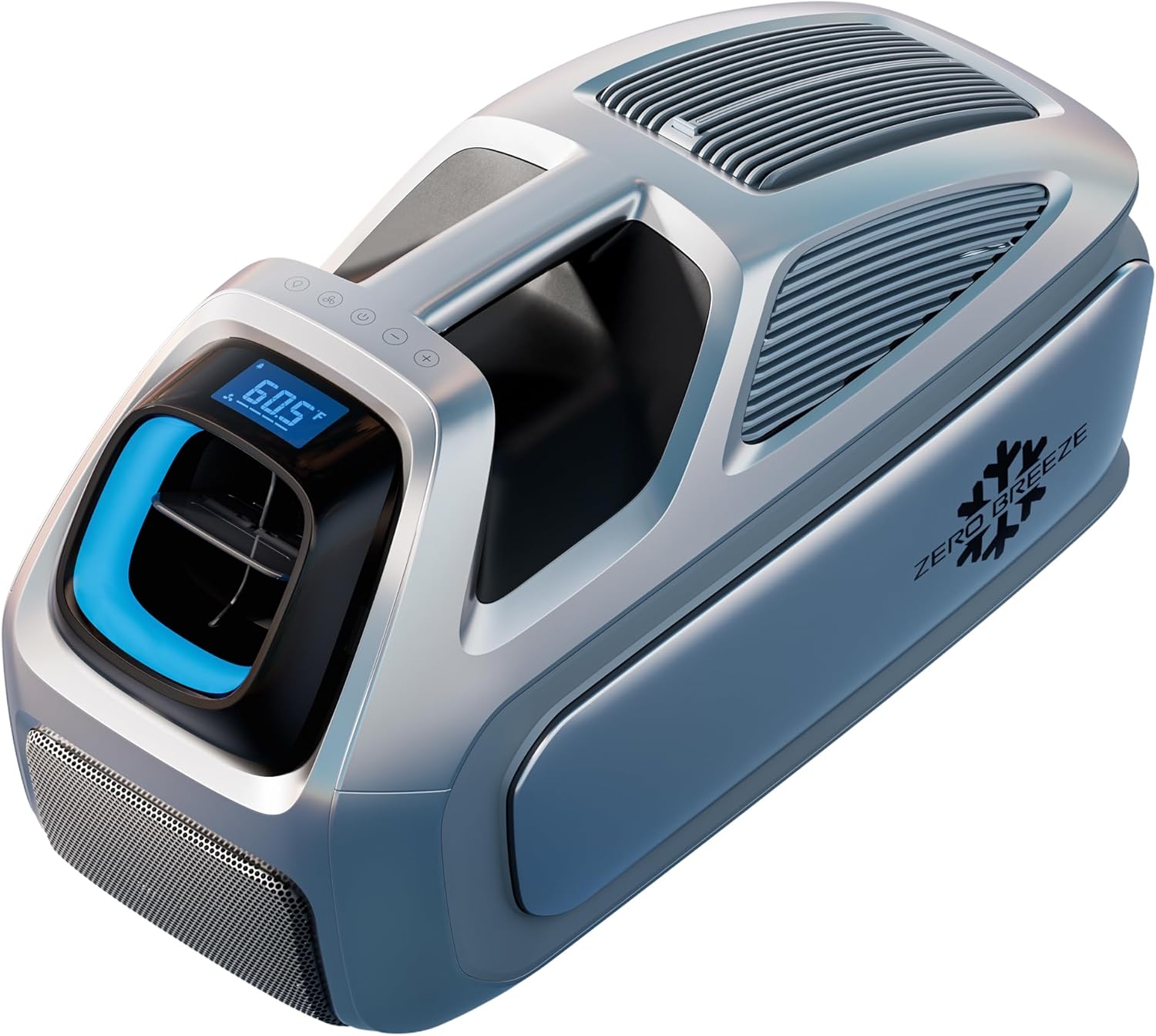 Zero Breeze Mark 3 Portable Air Conditioner,Camping Air Conditioners of 1550W/ 5280BTU Cooling and 1700W/ 5800BTU Heating,Portable Air Conditioners for Car,Outdoor,Rvs,Camping,Small Rooms or Pet Use