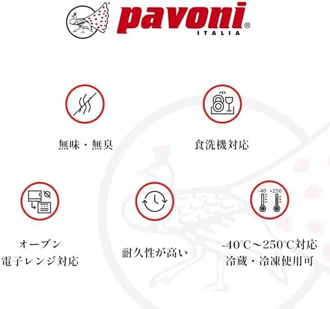 PAVONI ITALIA PX4329 PAVOFLEX Pear PX4329 Platinum Silicone Mold, 3D 3D Silicone Mold, Candy Mold, Decoration, Oven, Microwave, Dishwasher Safe, Freezer Safe