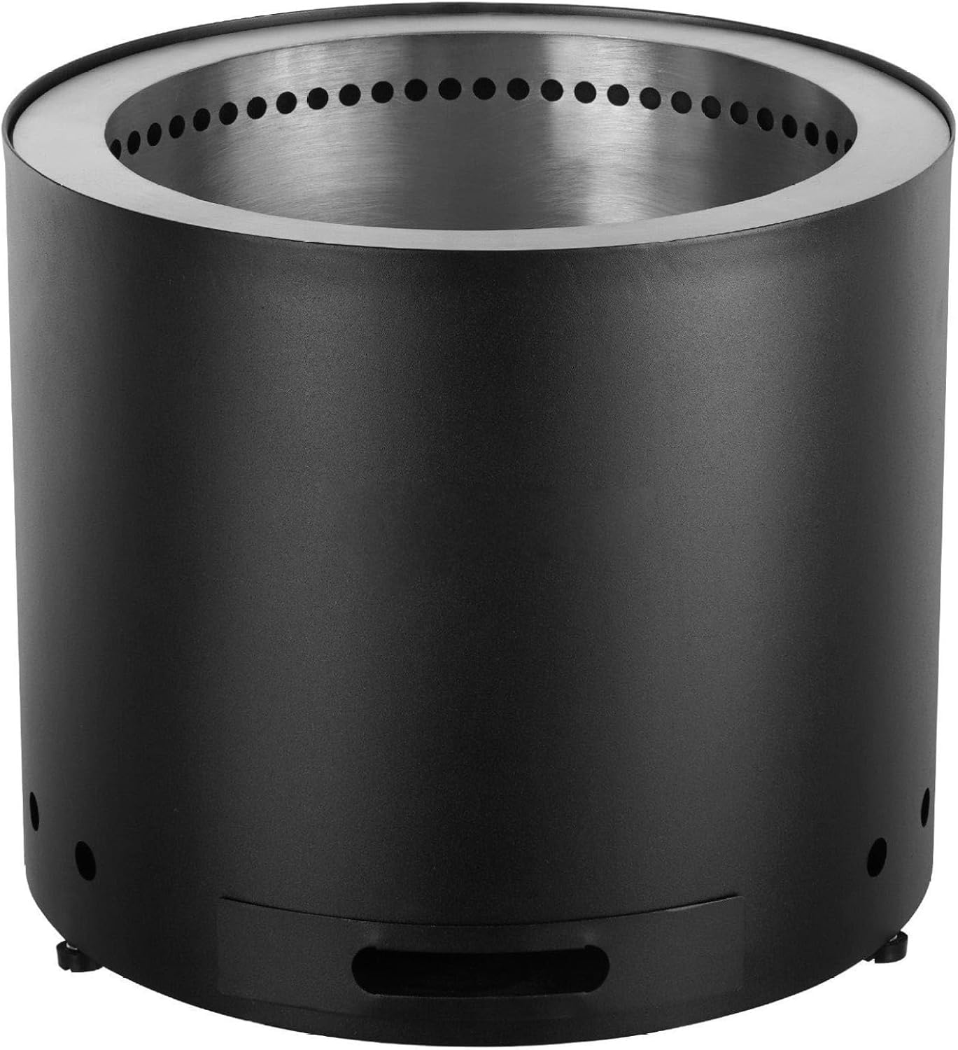 Smokeless Fire Pit Stove Bonfire 15 in Dia Wood Burning Stainless Steel