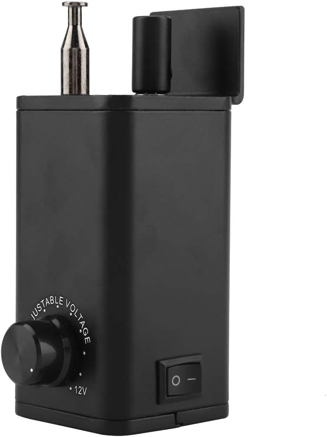 Aramox BBQ Roast Rotisserie Grill Motor, Solid and, Low Noise withOutput DC 3-12V for Different Needs (US Plug 110V)