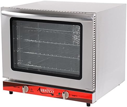 Oven,Half Size Countertop Convection Oven, 2.3 Cu. Ft. - 208/240V, 2800W,Commercial