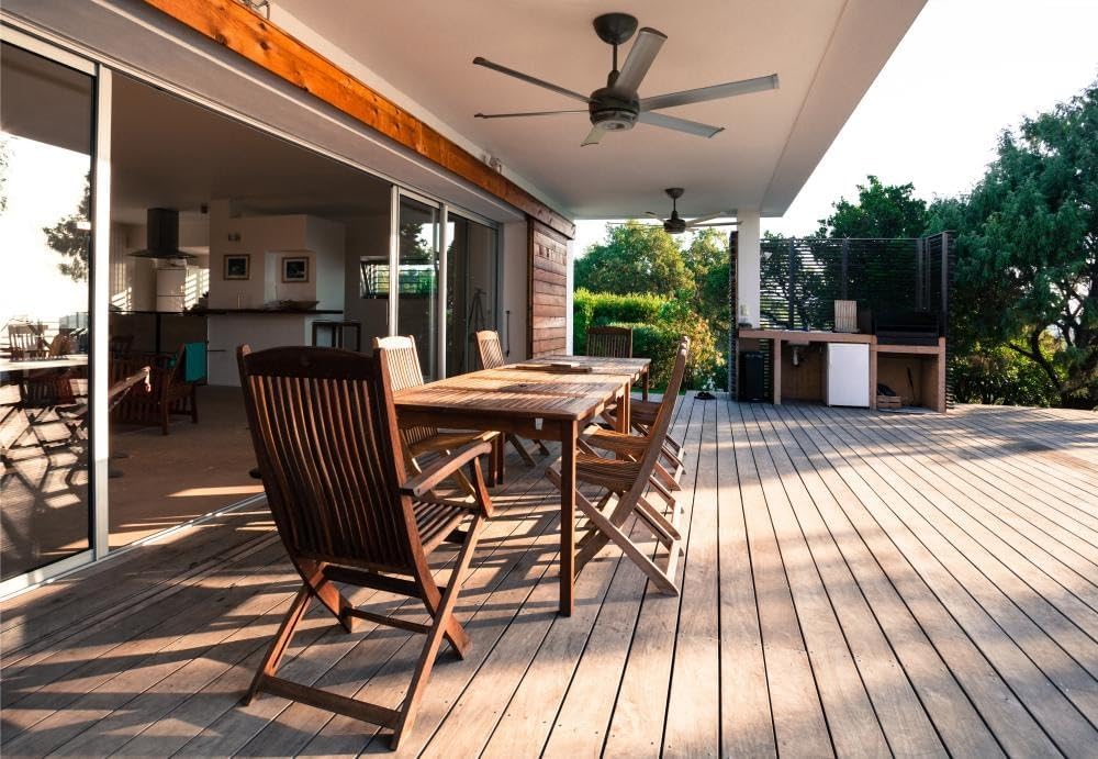 Big Ass Fans – es6 Smart Ceiling Fan – Indoor and Covered Outdoor Use – Lightweight Design – Contemporary Finish with Downrod Mount - 84