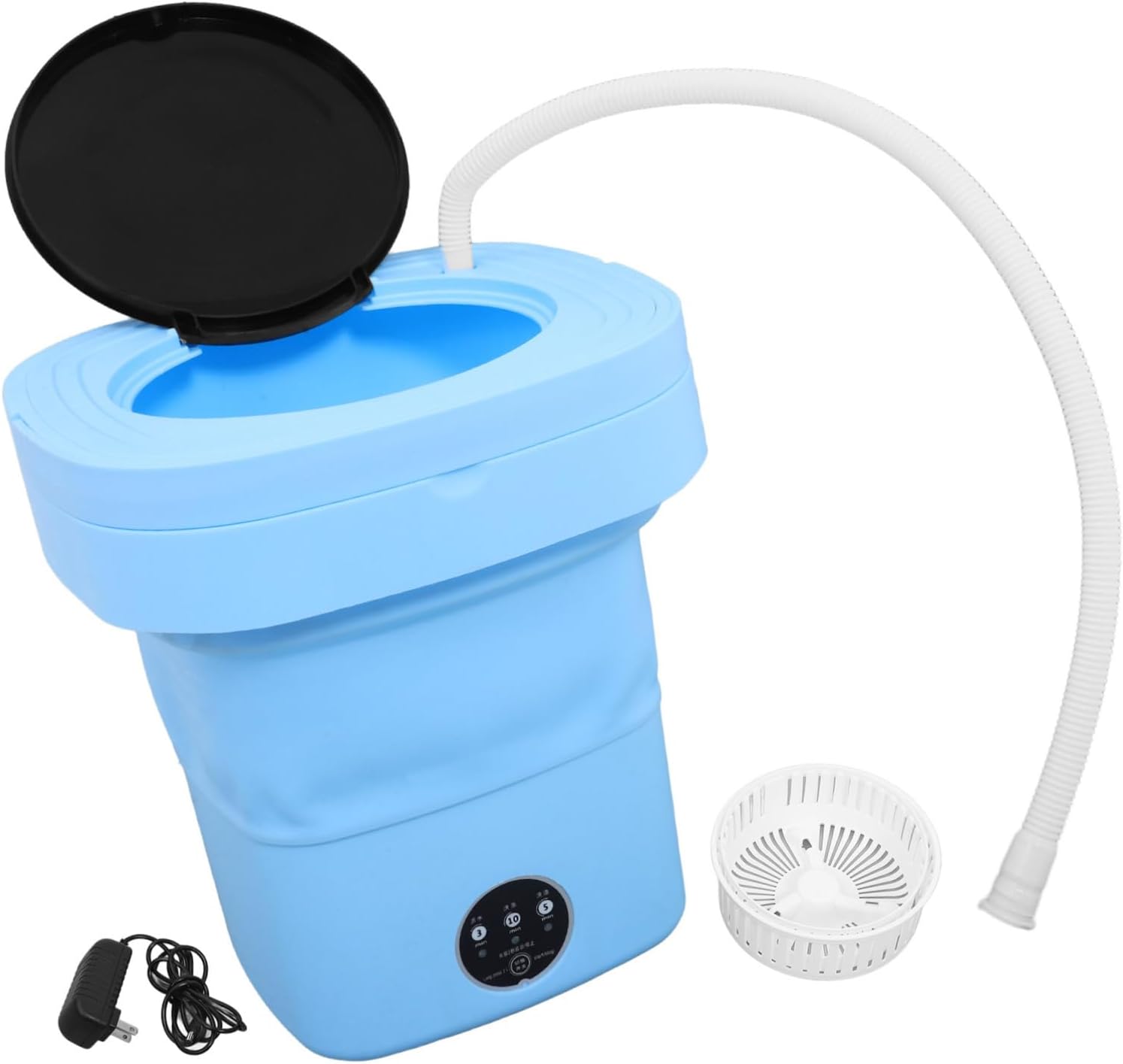 Homoyoyo Portable Mini Washing Machine Washer for Home and Dorm User-friendly Touchscreen Wash and -dry Function for Travel and Small Spaces