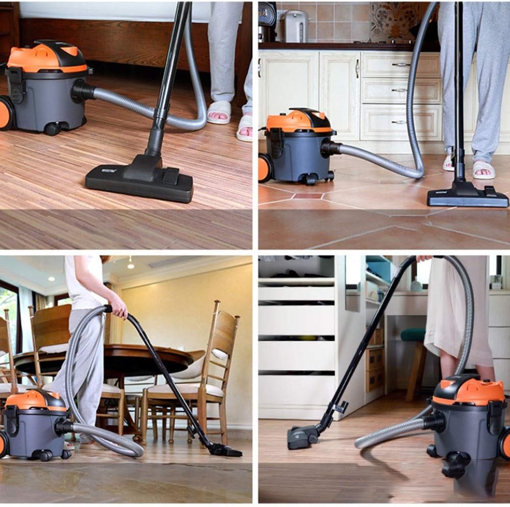 Hand Held Vacuum, Handheld Vacuum Cleaner, for Home Hard Floor Carpet Light Weight Power Strong Suction Powered Corded Canister Vacuum Cleaner,