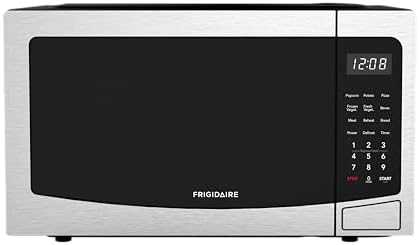 FRIGIDAIRE 1.1 Cubic Foot Microwave, Stainless Steel
