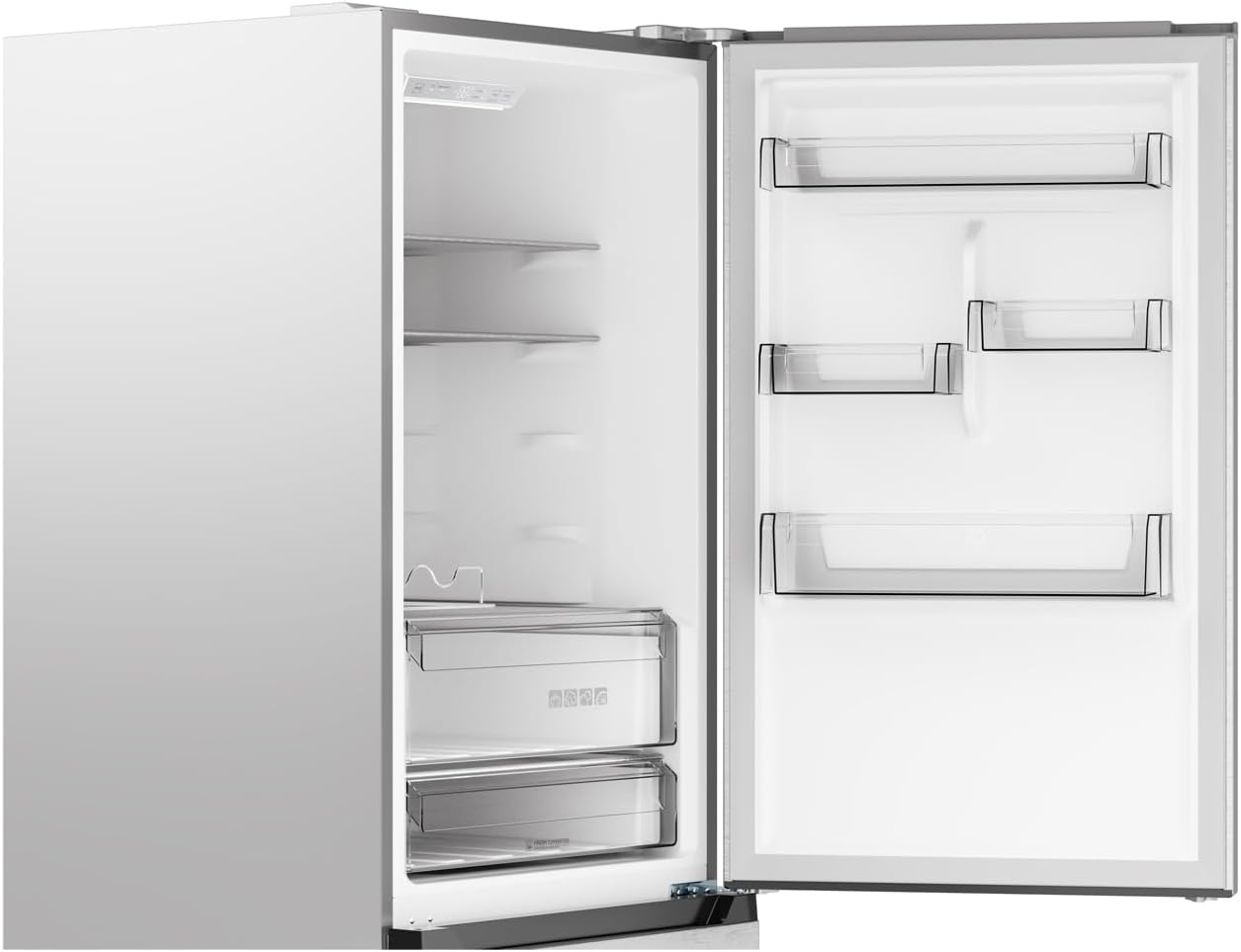 Sharp SJB1255GS Bottom-Freezer Counter-Depth Refrigerator, 24 Inch, 11.5 Cubic Foot, Garage Ready