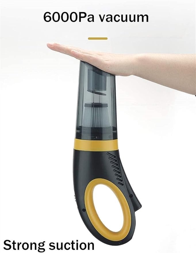 Handheld Vacuum, Cordless Handheld Vacuum, 6000PA Portable Hand Vacuum Cleaner for Pet Hair, Home, and Car Cleaning