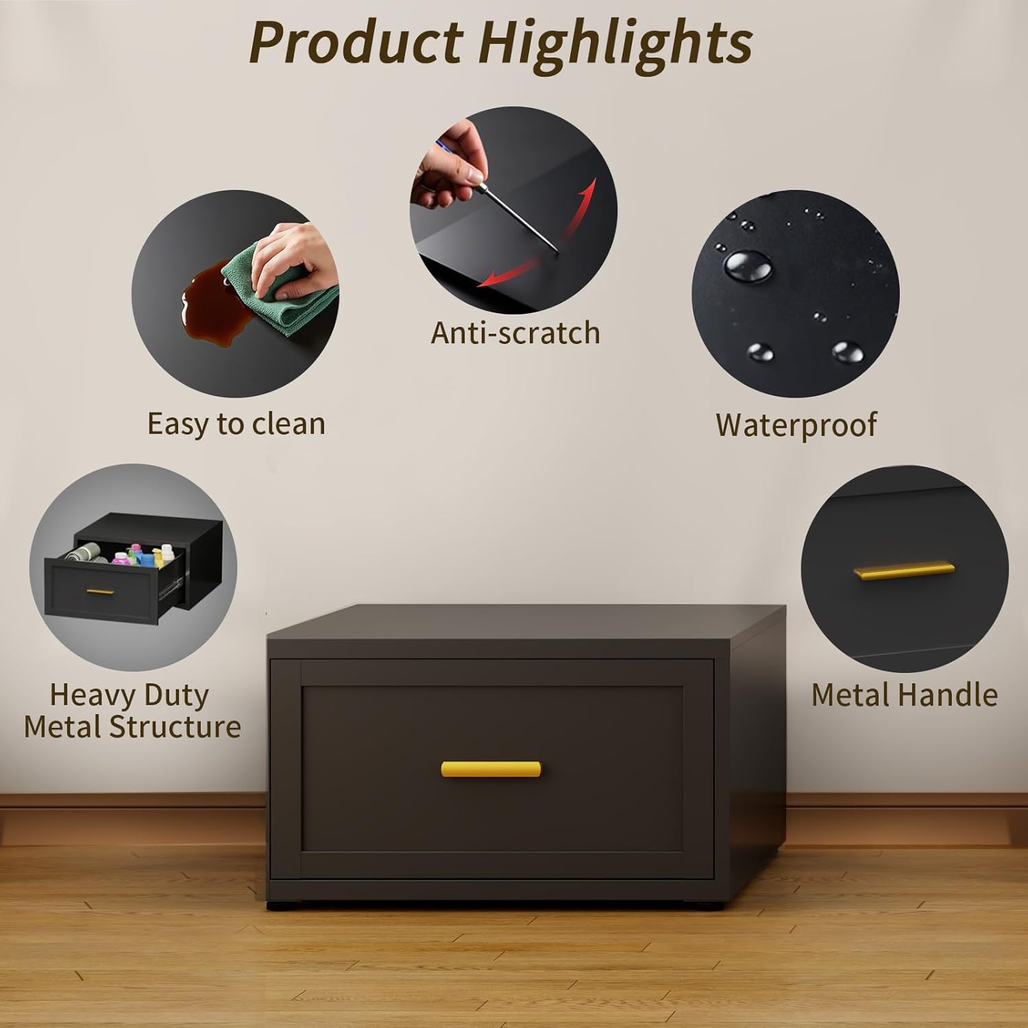 2 Pack Metal Washer and Dryer Pedestal, 28''W Heavy Duty Washing Machine Base Stand with Storage Drawer, Universal Fit Anti-Vibration Laundry Pedestal for Washer and Dryer, 440 LBS Capacity