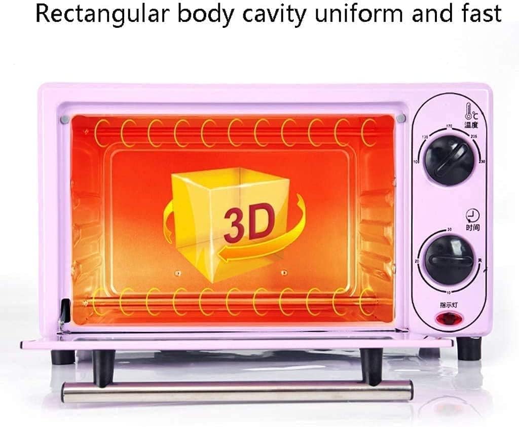 oven mini oven air fryer oven Household Electric Oven,Multi-Function Baking Cake Electric Oven Temperature Adjustment Timer Three-Layer Baking Position 12L Mini Ovens Toaster Oven Air Fryer,