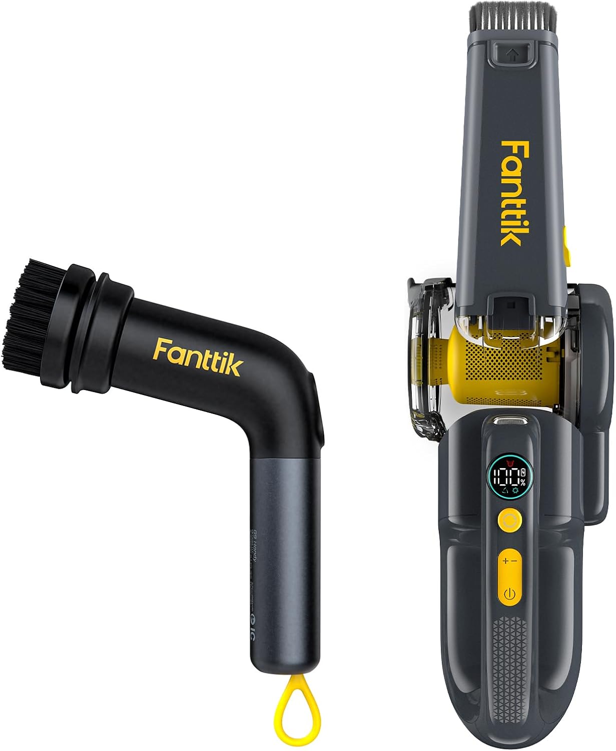 Fanttik Fold V10 Ultra Deluxe Handheld Vacuum Cordless G9 Handy Cordless Electric Spin Scrubber