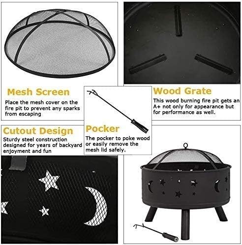 Outdoor Fire Pits,Outdoor Fire Pit Bowl 24
