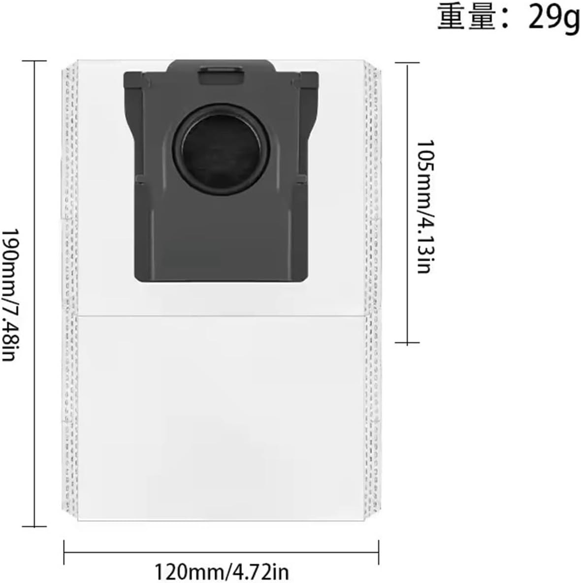 Compatible with Dreame L40 Ultra / X40 Ultra Robot Vacuum Accessories Dust Bags Mop Main Side Brushes Cloths HEPA Filters Spare Parts(Gold)