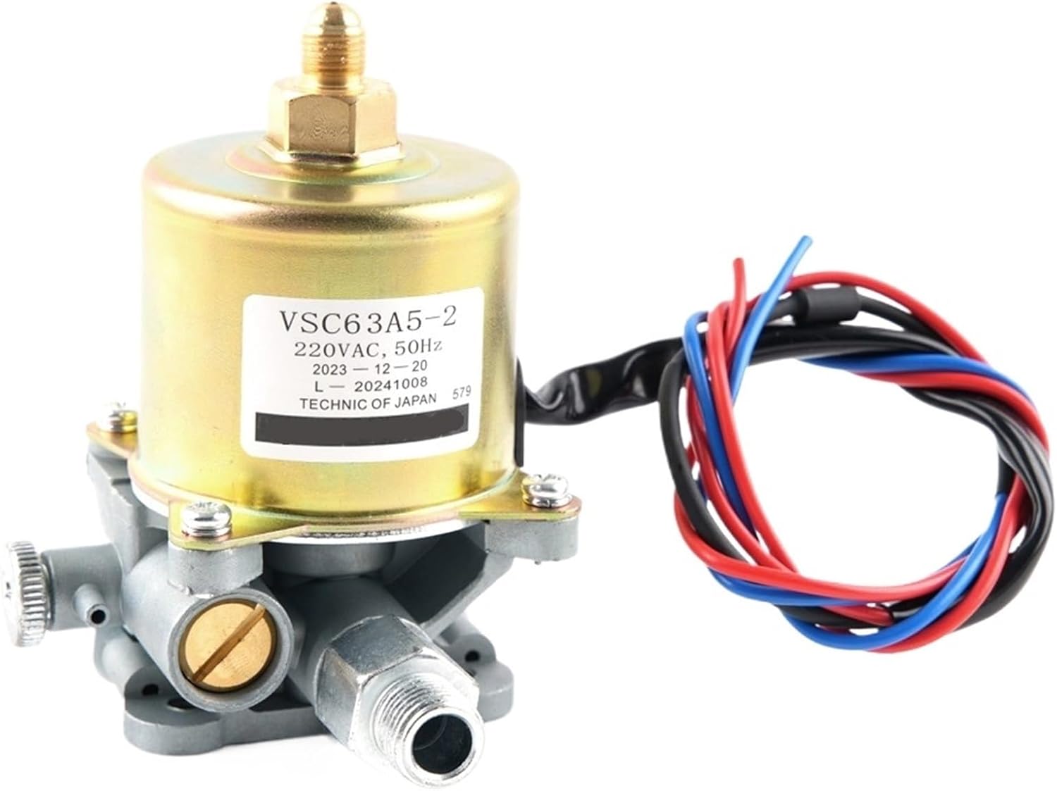 VSC63A5 Methanol Electromagnetic Pump Oil Burner Pump Diesel Stove Pump Diesel Oil Waste Oil Burner Accessories