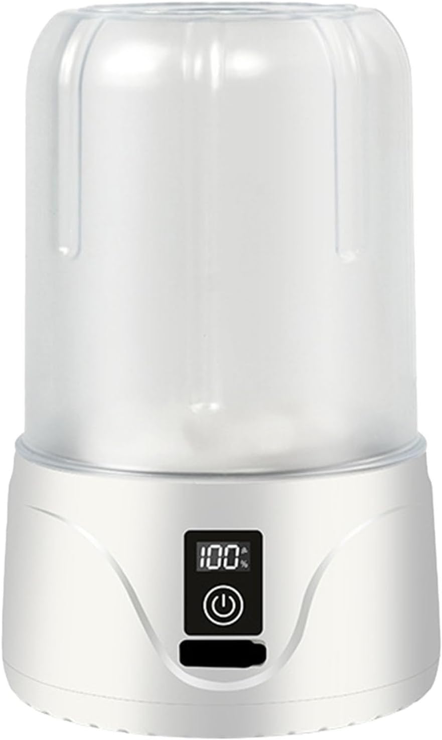 2025 Upgraded Mini Underwear Washing Machine, Portable Rechargeable Cordless Laundry Cup for Socks, Bras, Wireless Charging, Compact Automatic Washer for Travel, Dorm, Camping (White)