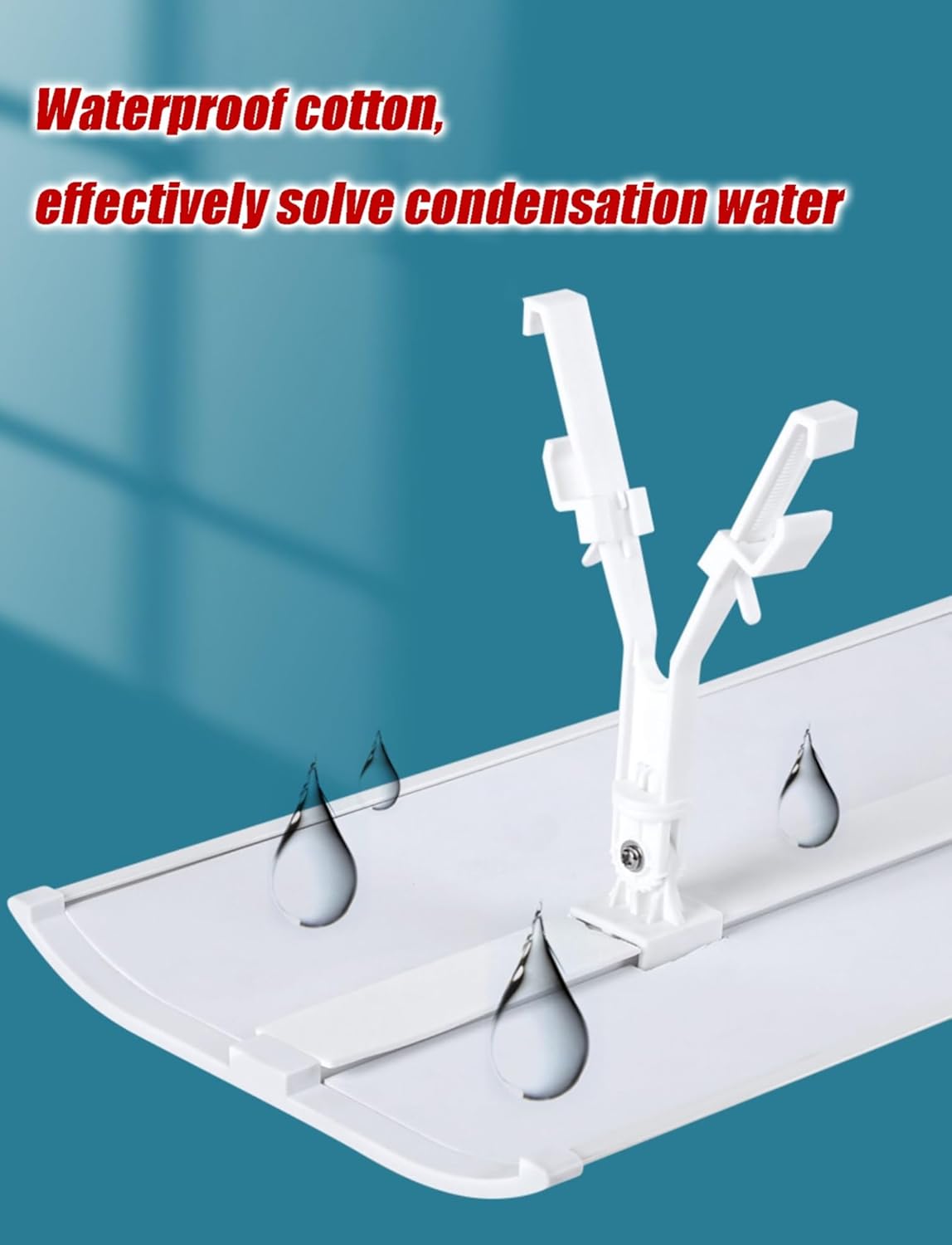 Air Conditioner Flow Deflector Central AC Vent Cover, Adjustable Outlet Air Wing Air Diverter Cover, Prevent Direct Blowing Baffle, for Vents/AC/Ceiling Registers