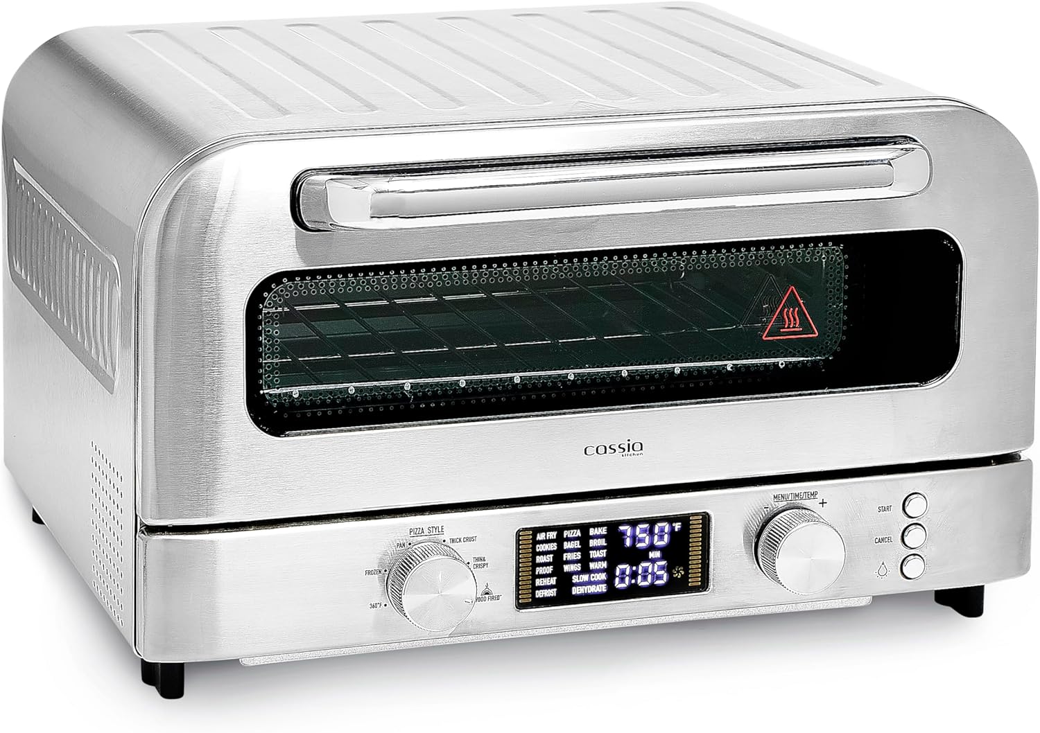 Cassia Countertop Electric Air Fryer Pizza Oven, 12