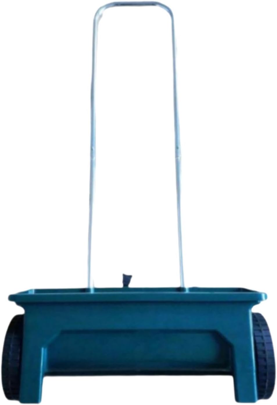 Hand Push Spreader 12L Walk Behind Drop Spreader for Garden Lawn Salt