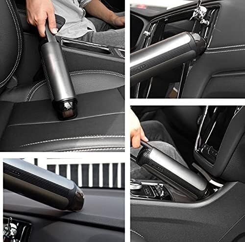 Handheld Vacuum Cordless, Handheld Vacuum Cordless, Portable Lightweight Vacuum Cleaner with 5200Pa Powerful Suction & HEPA Filters, Very Suitable for Home, Office, Car Cleaning and Pet Hair