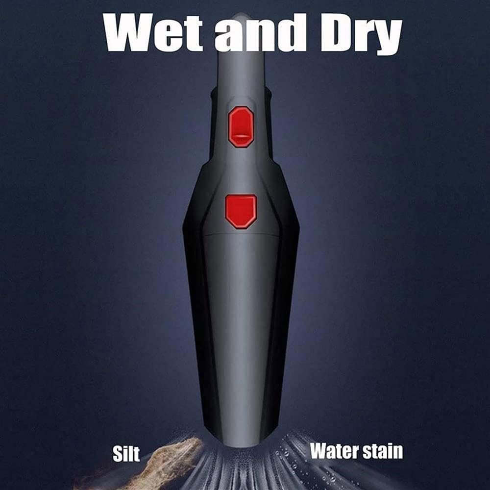 Handheld Vacuum Cleaner Cordless, Portable Mini Hand Vacuum Cleaner Rechargeable with USB, Small Vacuum Cleaning Kit for Dust Pet Hair Dirt Home Car Interior Accessories