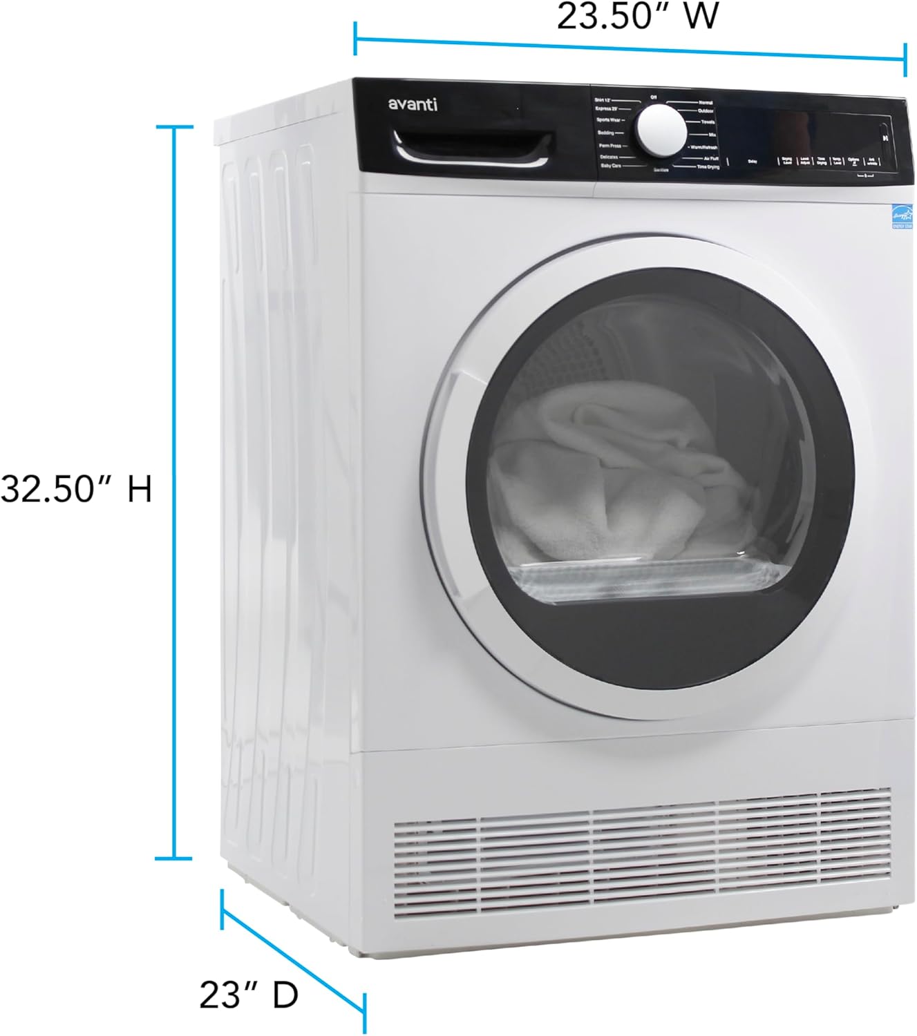 Avanti Front Load Clothes Dryer