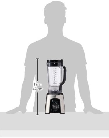 Koblenz LKM-6529 VVI 2-Liter Kitchen Magic Collection Variable Speed and Pulse Blender, One Size, Silver