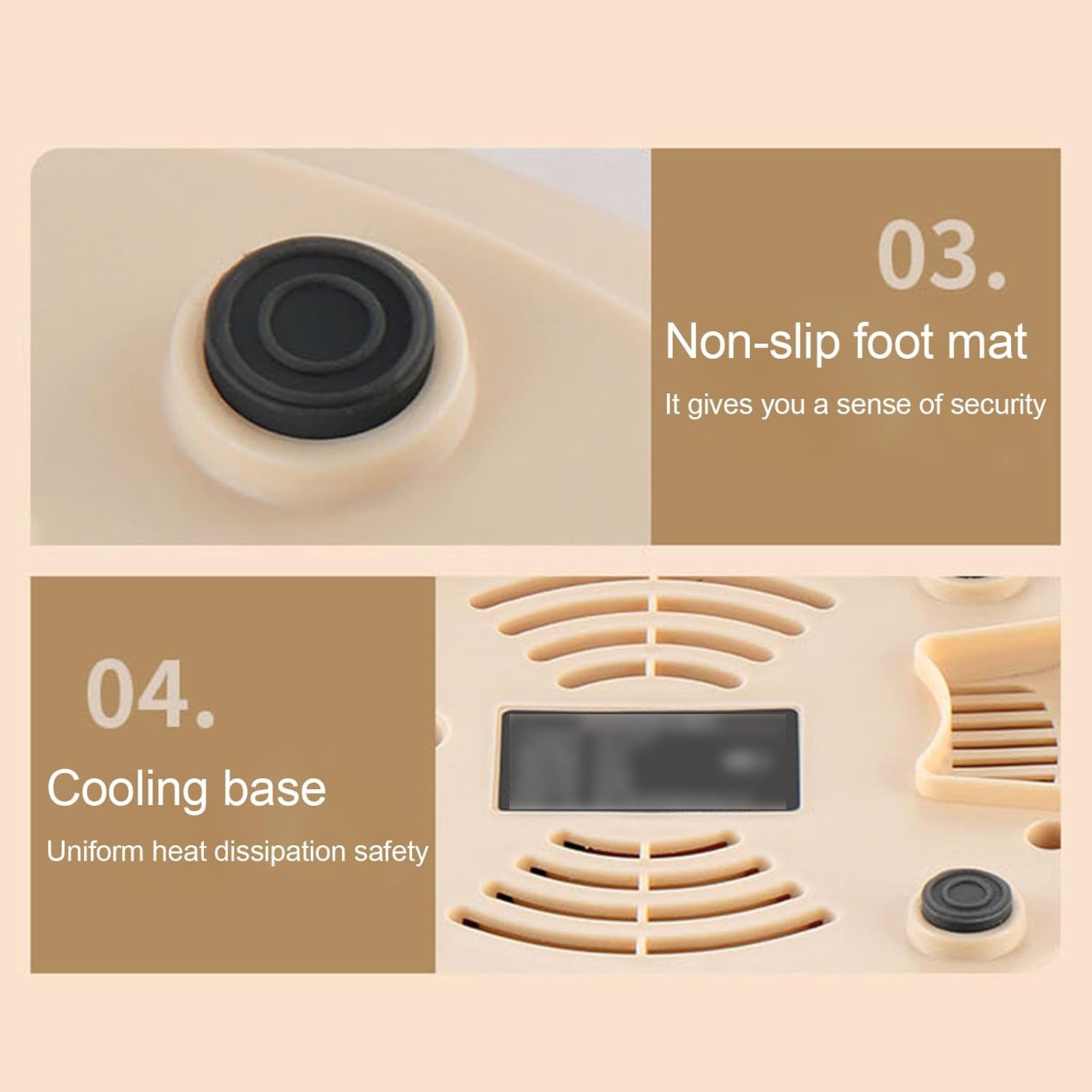 Quiet Blending Machine, Large Capacity Soymilk Maker with Timer and Automatic Cleaning, Equipped with Noise Shield