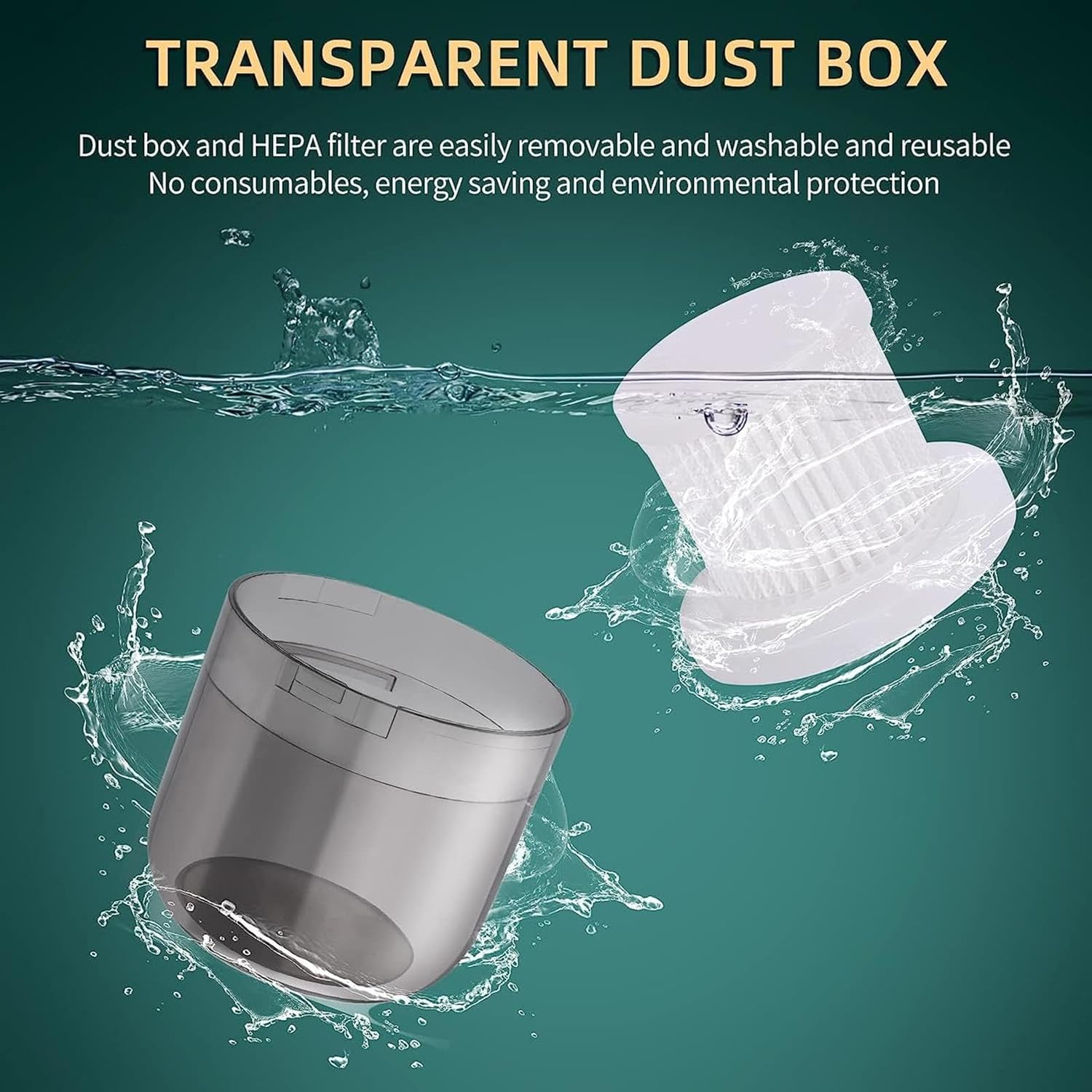 Mattress Cleaner Machine Deep Cleaner, 3-in-1 Wireless Bed Vacuum Cleaner 14kpa Super Suction Matress Cleaner Effectively Clean Up Bed, Pillows, Carpets, Etc,Green