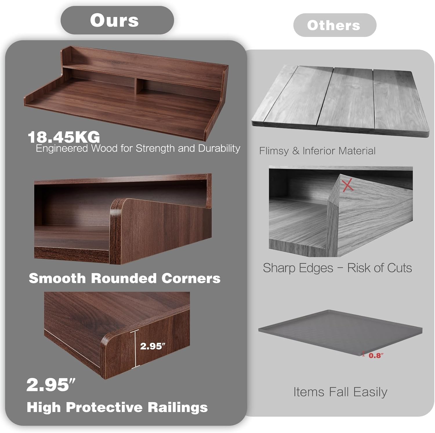 2-Tier Washer Dryer Countertop, 54