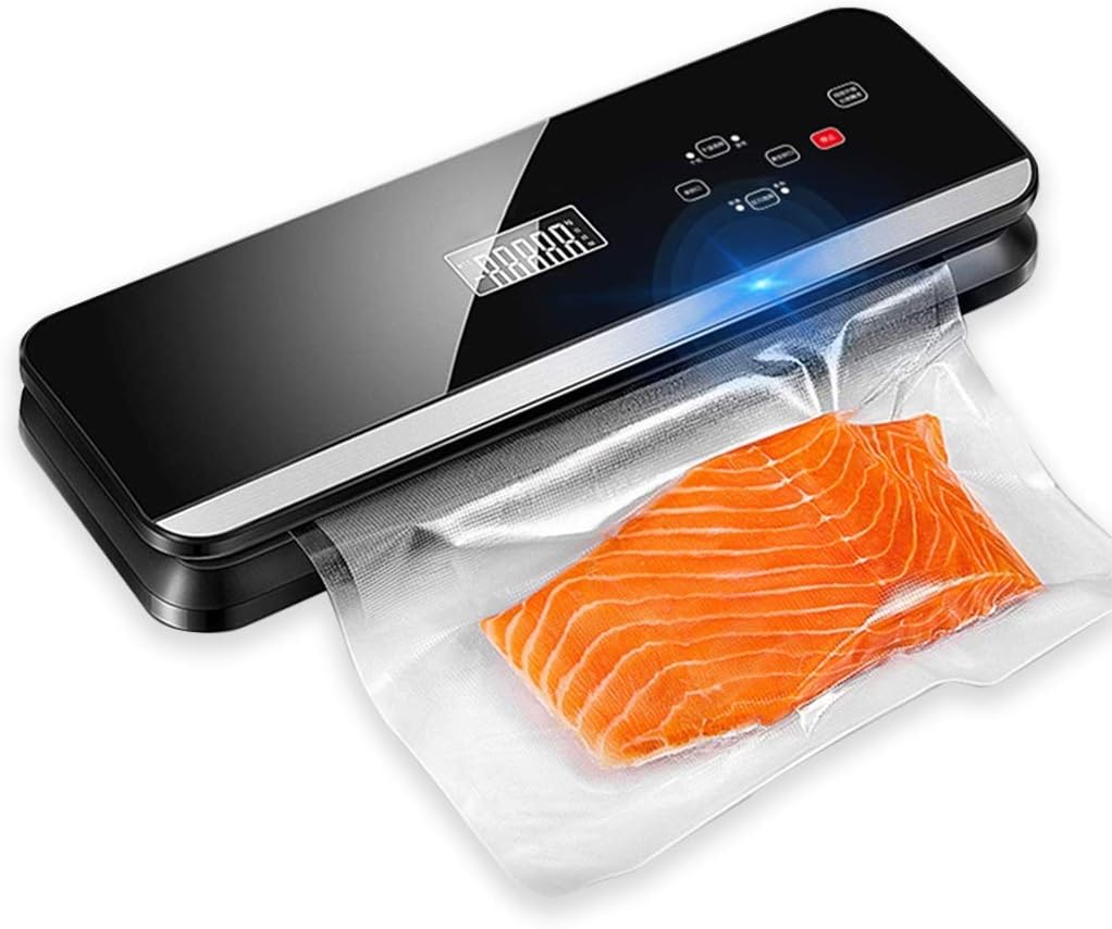 Household Vacuum Packing Machine Portable Vacuum Sealing Machine Food Vacuum Sealer Automatic Industrial Household Small Kitchen Appliances for Vacuum Packing