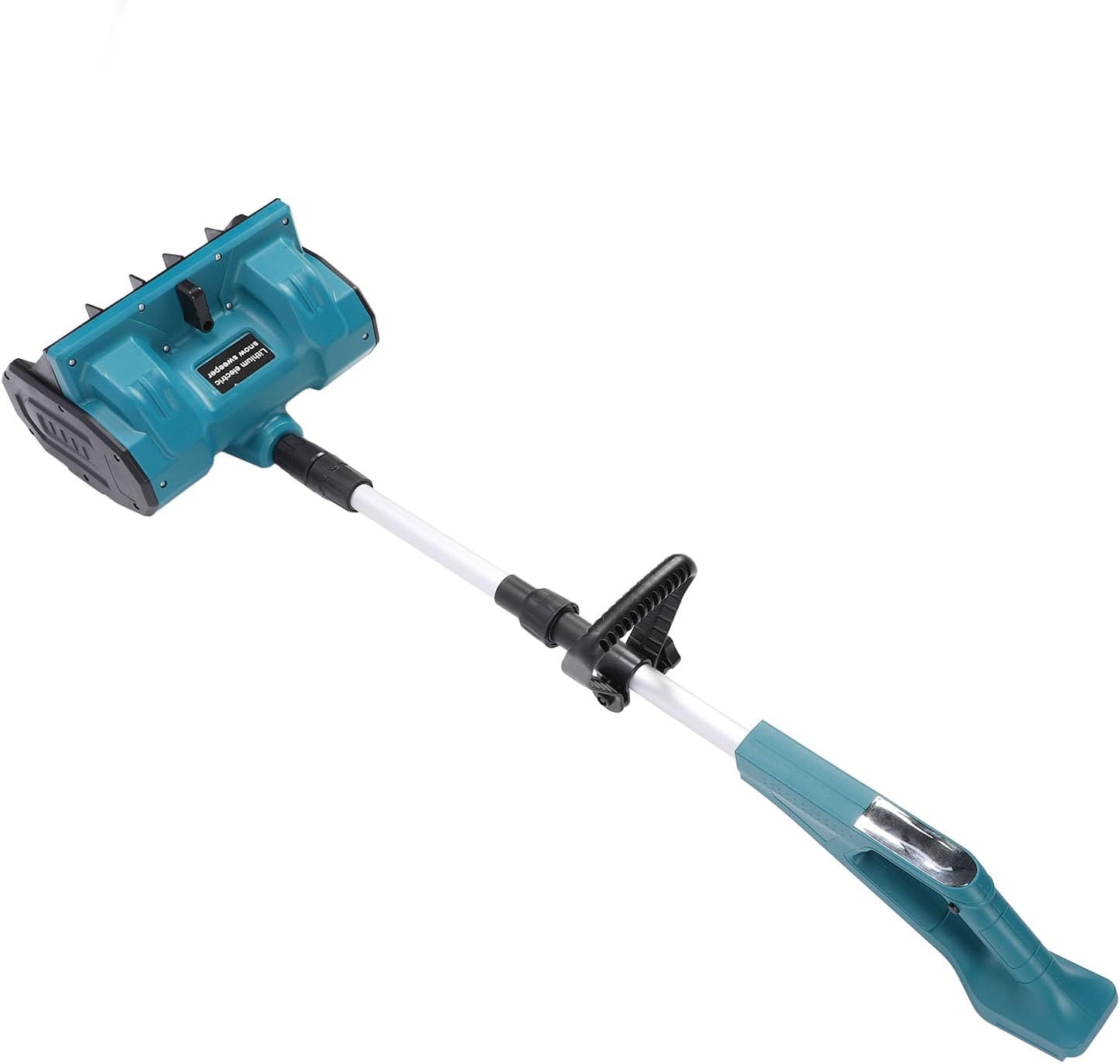 Cordless Electric Snow Shovel 21V 12.5in Width Patio Driveway Removal Blower 6.3in Depth 26ft Throw with 2 Batteries and Charger (US Plug)