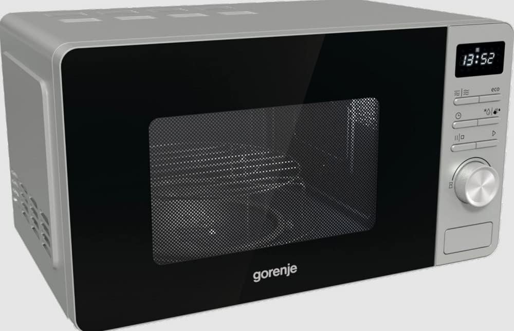 Gorenje MO 20 A4X Microwave oven with grill function, child lock, AquaClean, TouchControl, SmartDisplay, defrosting function, 11 automatic programs, 5 power levels and capacity of 20 L, stainless