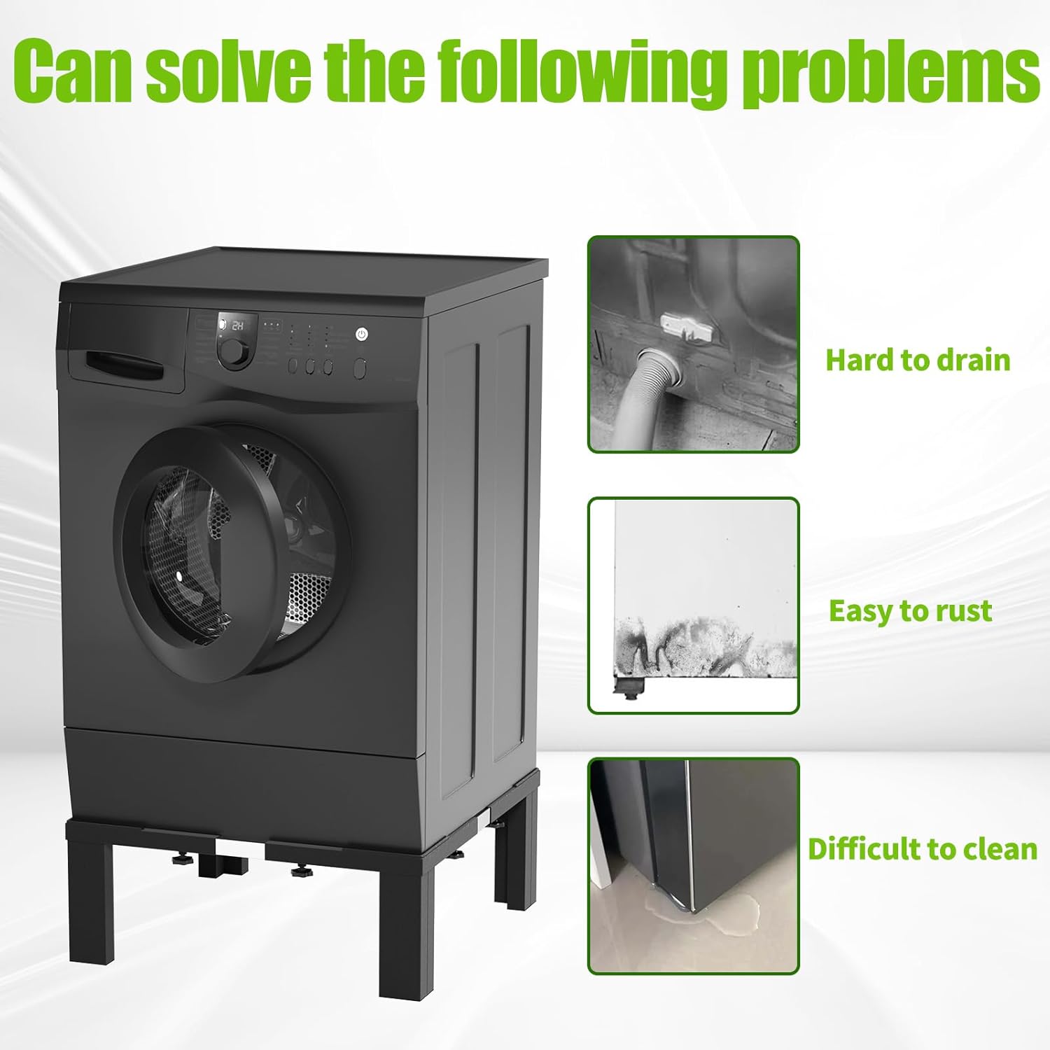 Chinchilla Heavy duty Stainless steel Laundry Pedestal ,12