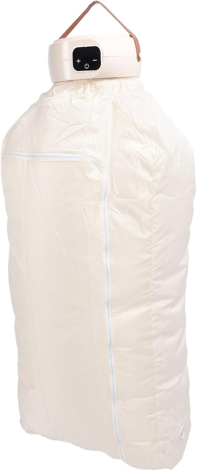 500W Portable Clothes Dryer, Compact Laundry Dryer, Fast Drying with Digital Display, 6 Timer for Travel Home Apartment, Constant Temperature Drying, Foldable Dryer with Drying