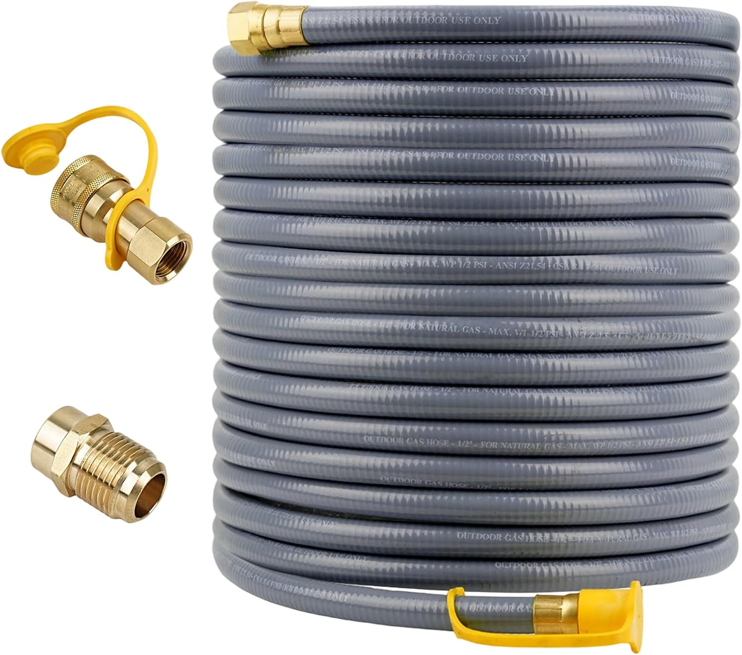 50 FT Natural Gas Hose, 3/4