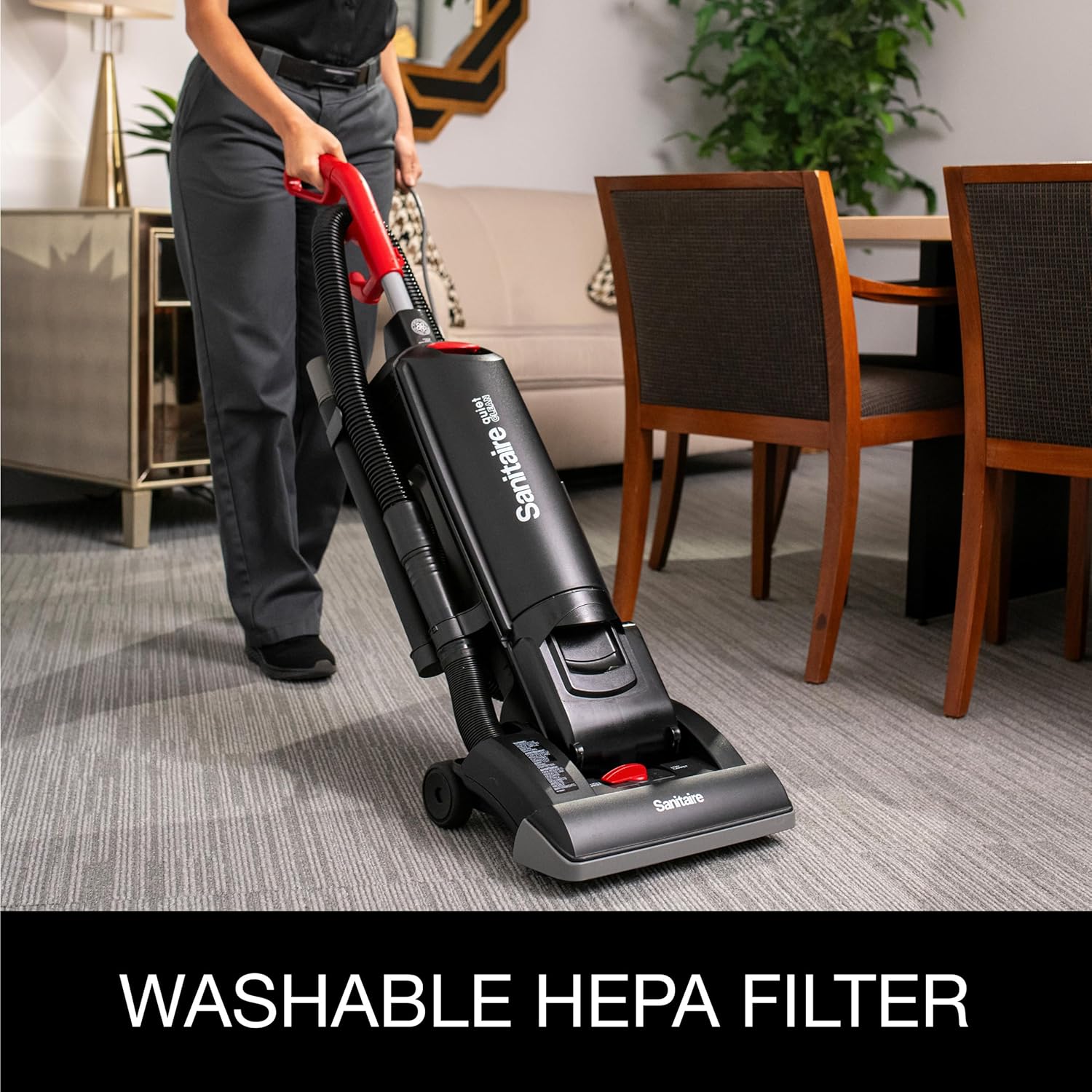 Sanitaire Force Upright Commercial Vacuum SC5713D Black