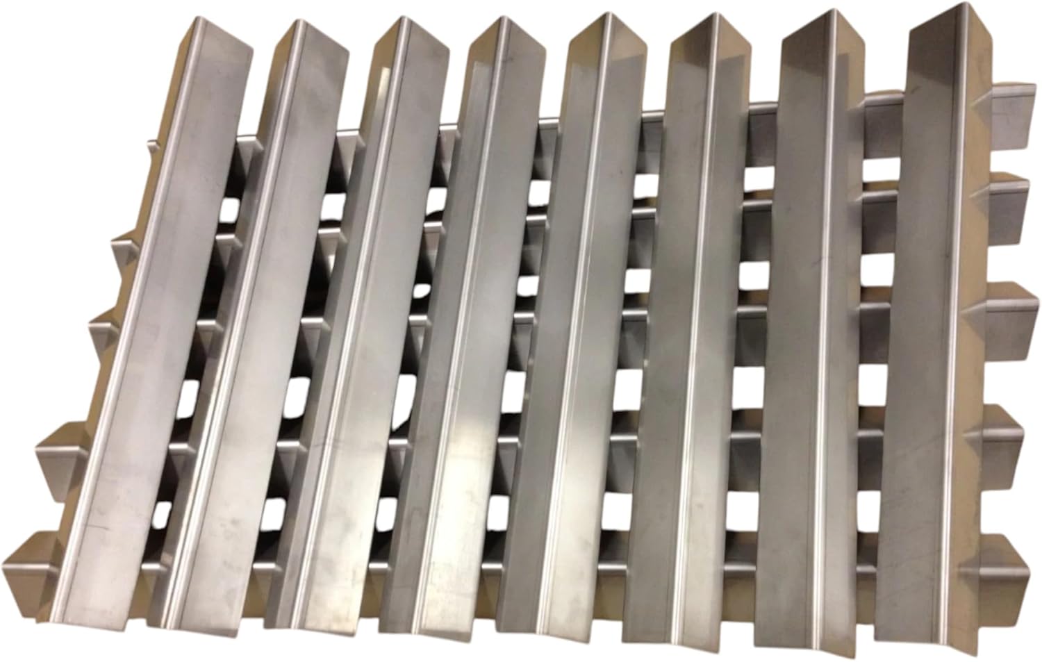 SWDW Flavorizer Bars,13 Pack of 304 Stainless Steel Grill Burner Covers, Grill Plate Replacement for Platinum Series I/II and Genesis 1000-5500 Gas Grill Parts