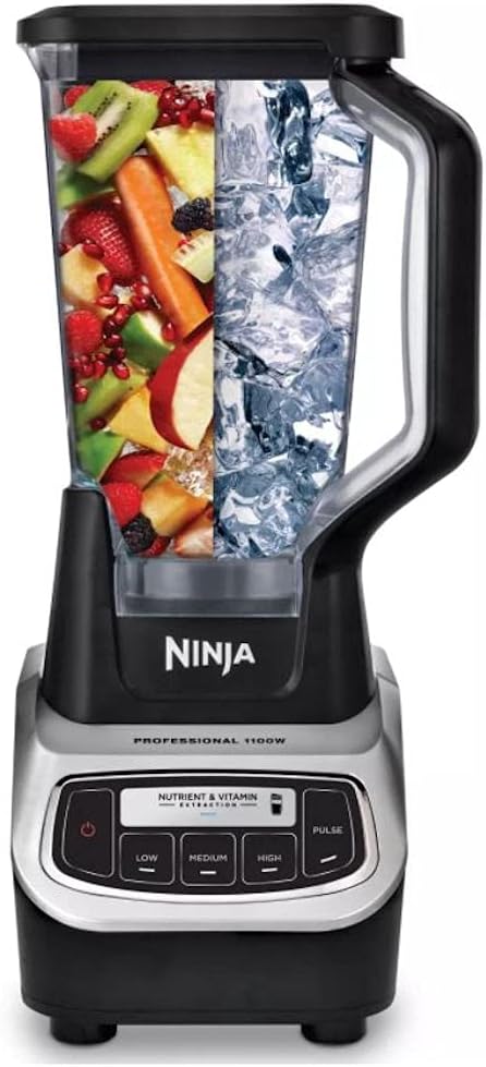 Ninja Professional Blender & Nutri Ninja Cups BL621