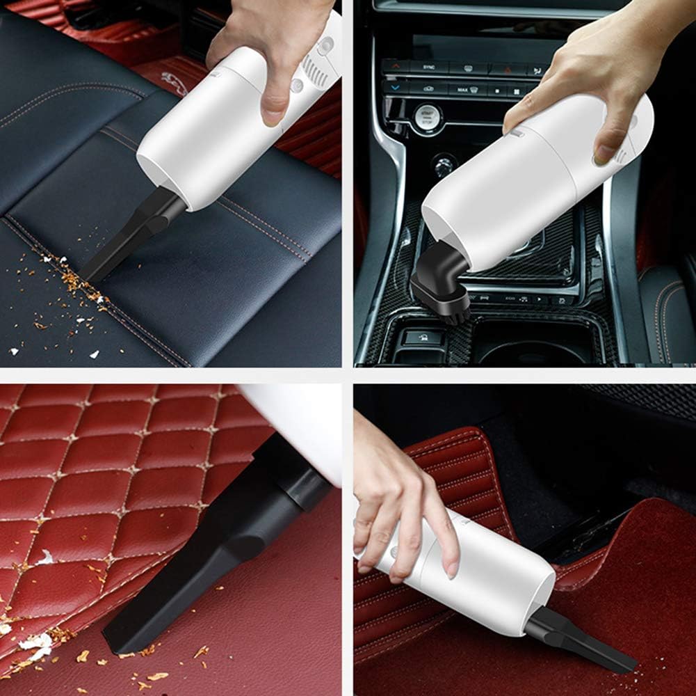 Cordless Handheld Vacuum Cleaner, Auto Vacuum Cleaner with HEPA Filter, Wet Dry Vacuum for Pet Hair, Home and Car Cleaning