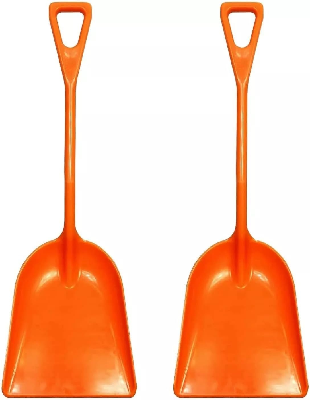 2Pack, Plastic Snow Shovel with Durable Multi-Purpose Snow Plastic Shovel, Shovels for Digging, Garden Tools for Gardening
